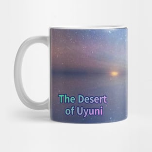 The Desert of Uyuni,a trip to Bolivia,travel,water reflection,Where the sky and the earth meet Mug